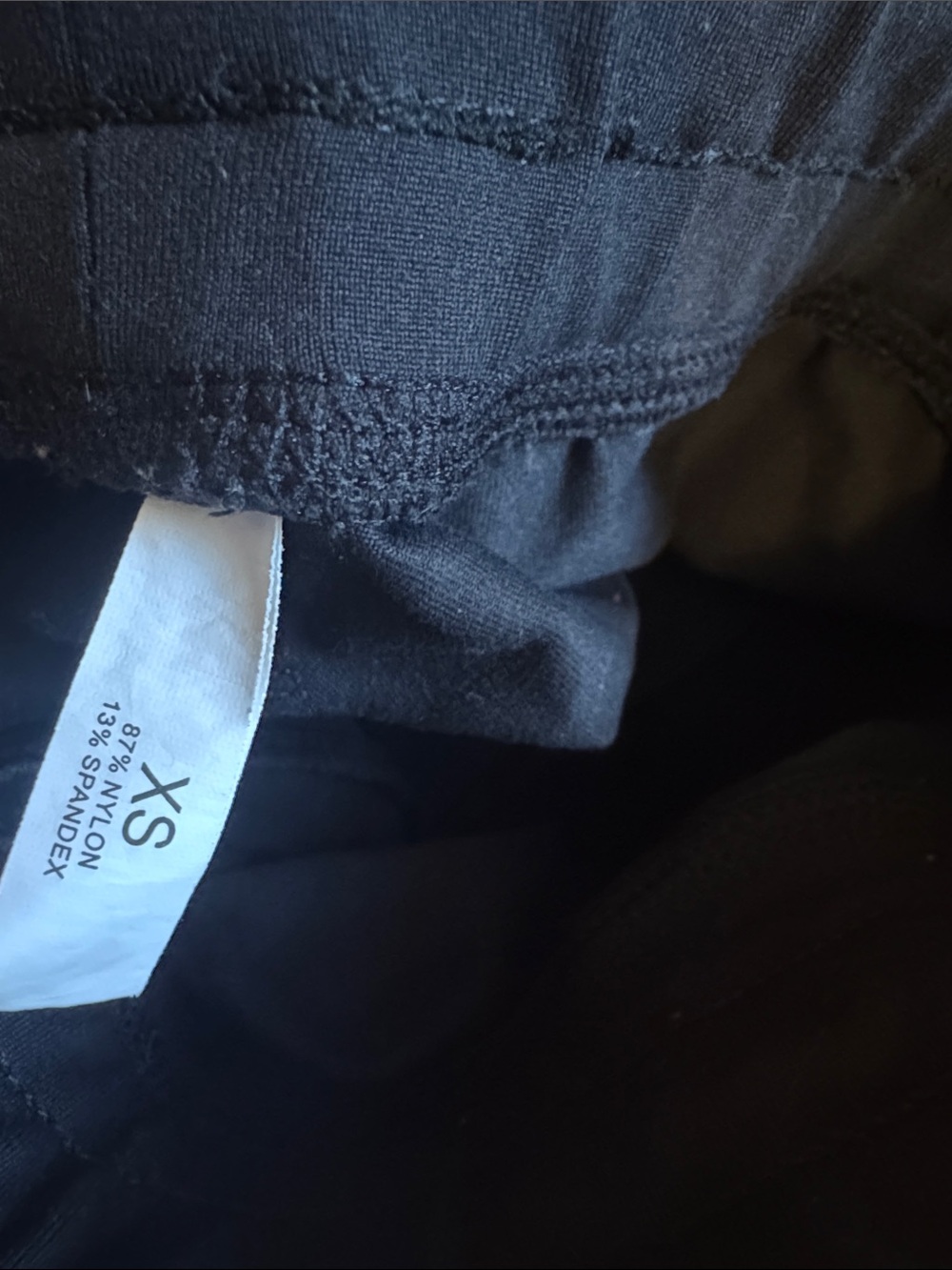 NVGTN‎ solid black Jogger leggings XS active workout casual bottoms - Picture 5 of 5